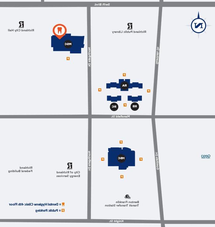 Richland Campus Map